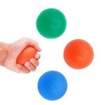 Hand Therapy Stress Balls for Grip Strength - 3 Pack