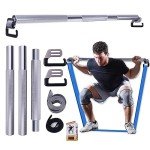 J Bryant Fitness Resistance Band Workout Bar - 37.8in