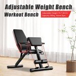 Adjustable Foldable Weight Bench for Home Gym