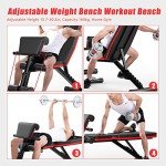 Adjustable Foldable Weight Bench for Home Gym