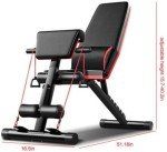 Adjustable Foldable Weight Bench for Home Gym
