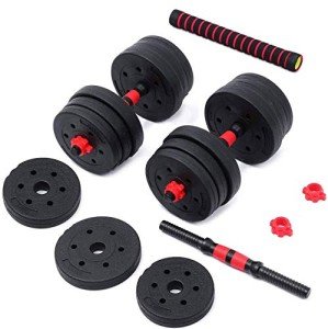 Adjustable Dumbbell Weightlifting Set for Home Gym