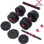 Adjustable Dumbbell Weightlifting Set for Home Gym