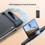 Folding Treadmill with Incline and LED Display