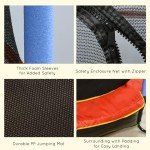 HOMCOM 6FT Kids Trampoline with Safety Net