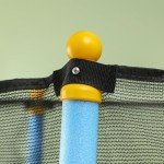 HOMCOM 6FT Kids Trampoline with Safety Net