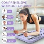 Ab Roller and Pilates Reformer Machine for Core Workouts