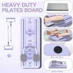 Ab Roller and Pilates Reformer Machine for Core Workouts