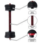 Adjustable Dumbbell and Barbell Weight Set