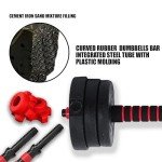 Adjustable Dumbbell and Barbell Weight Set