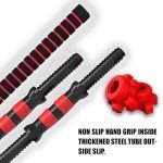 Adjustable Dumbbell and Barbell Weight Set