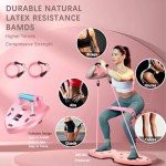 LALAHIGH Home Gym System with Accessories & Resistance Bands