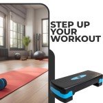 ZANGCO Adjustable Fitness Stepper for Home Workouts