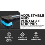 ZANGCO Adjustable Fitness Stepper for Home Workouts