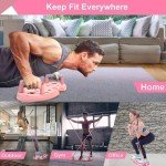 LALAHIGH Home Gym System with Accessories & Resistance Bands