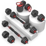 Adjustable Dumbbells Set for Home Gym Workouts