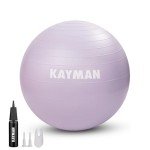 KAYMAN Anti-Burst Yoga Ball for Fitness & Pilates