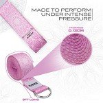 RDX 8ft Adjustable Yoga Strap with D-Ring