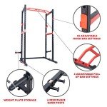 Sunny Health Power Zone Strength Rack & Bench