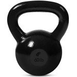 60 lb Cast Iron Kettlebell for Home Workouts