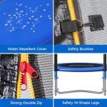 10ft Trampoline Set with Safety Net & Ladder