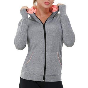Women's Long Sleeve Running Jacket with Pockets