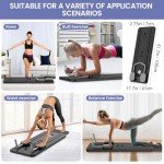 5-in-1 Pilates Reformer with LED Counter