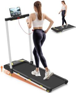 3-in-1 Folding Treadmill for Home and Office