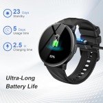 Fitness Smart Watch with Touch Screen & Activity Tracker