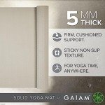 Gaiam Non-Slip Yoga Mat for All Workouts