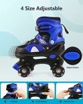 Adjustable Kids Roller Skates with Light Up Wheels