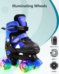 Adjustable Kids Roller Skates with Light Up Wheels