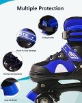 Adjustable Kids Roller Skates with Light Up Wheels