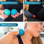Beenax Massage Ball Set for Muscle Relief & Relaxation