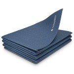 Portable Foldable Yoga Mat - 4mm Thick Non-Slip