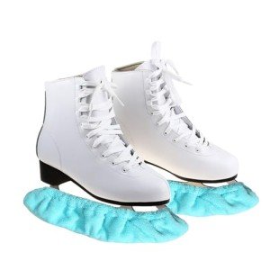 Blue Ice Skate Blade Covers for Hockey & Figure Skates