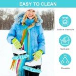 Blue Ice Skate Blade Covers for Hockey & Figure Skates