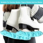 Blue Ice Skate Blade Covers for Hockey & Figure Skates