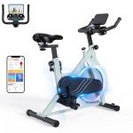 DeerRun Adjustable Magnetic Resistance Indoor Exercise Bike