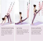 Adjustable Yoga Stretching Strap for Flexibility Training