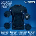 Men's Athletic Fit Moisture-Wicking Workout T-Shirts