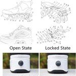 2-in-1 Invisible Deformation Roller Skates