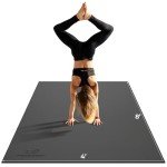 Extra Large Non-Slip Yoga Mat with Bag