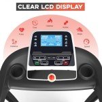 Folding Treadmill with 15% Incline & 18 Programs