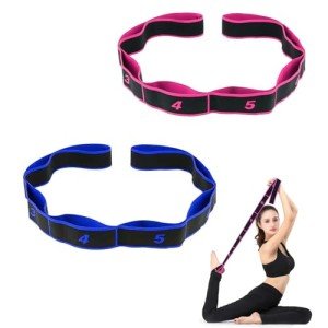 Stretching Straps with 8 Loops for Fitness