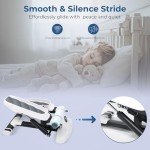 Adjustable Mini Stepper with Resistance Bands