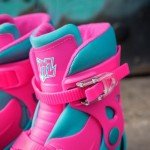 Adjustable Inline Roller Skates for Kids - Blue