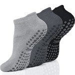 Non-Slip Yoga Socks with Grips for All