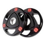 Olympic Tri Grip Weight Plates & Barbell Set