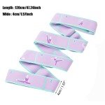JJunLiM Purple Stretch Yoga Strap for Kids & Adults